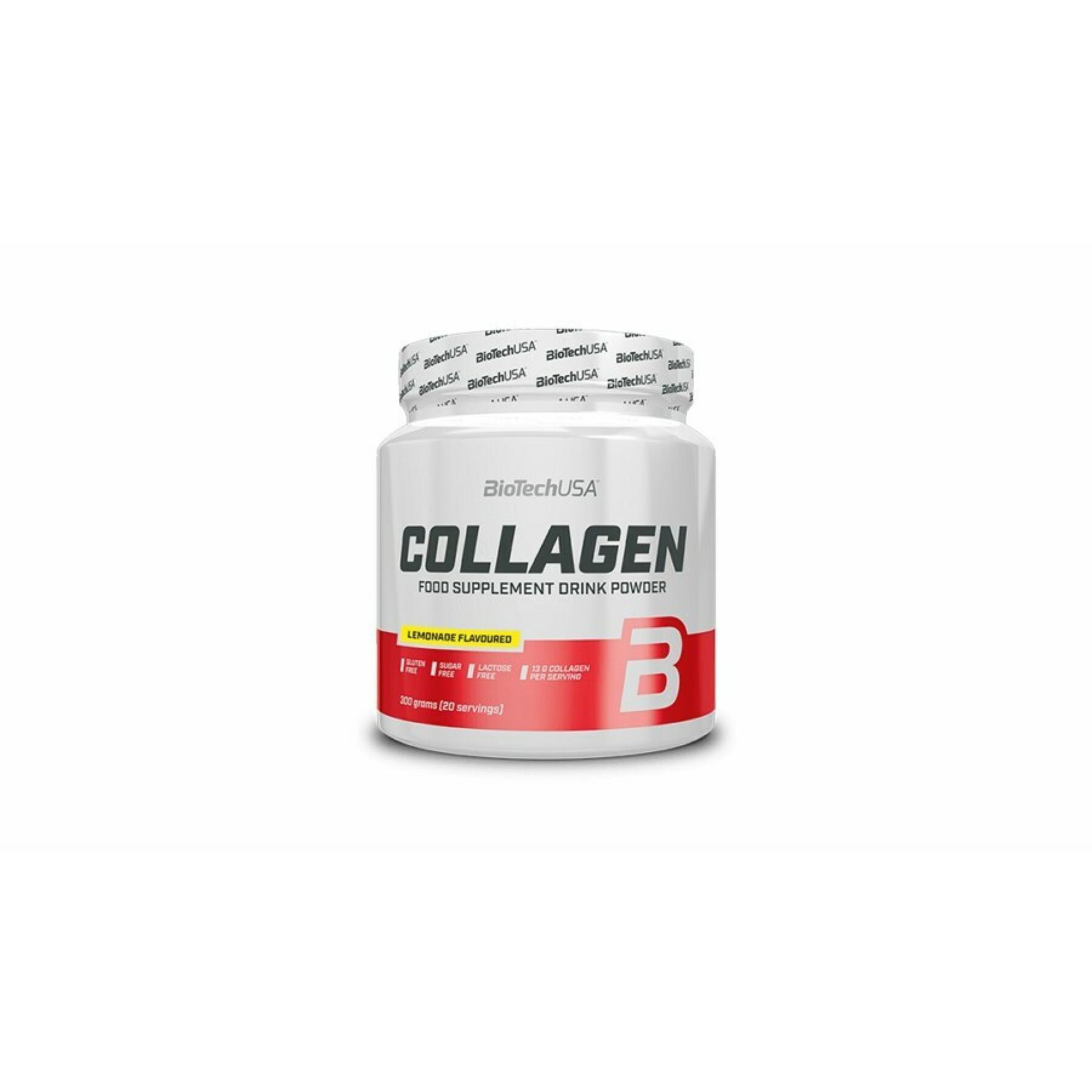 Vasetti di vitamine al collagene Biotech USA - Lemonade - 300g