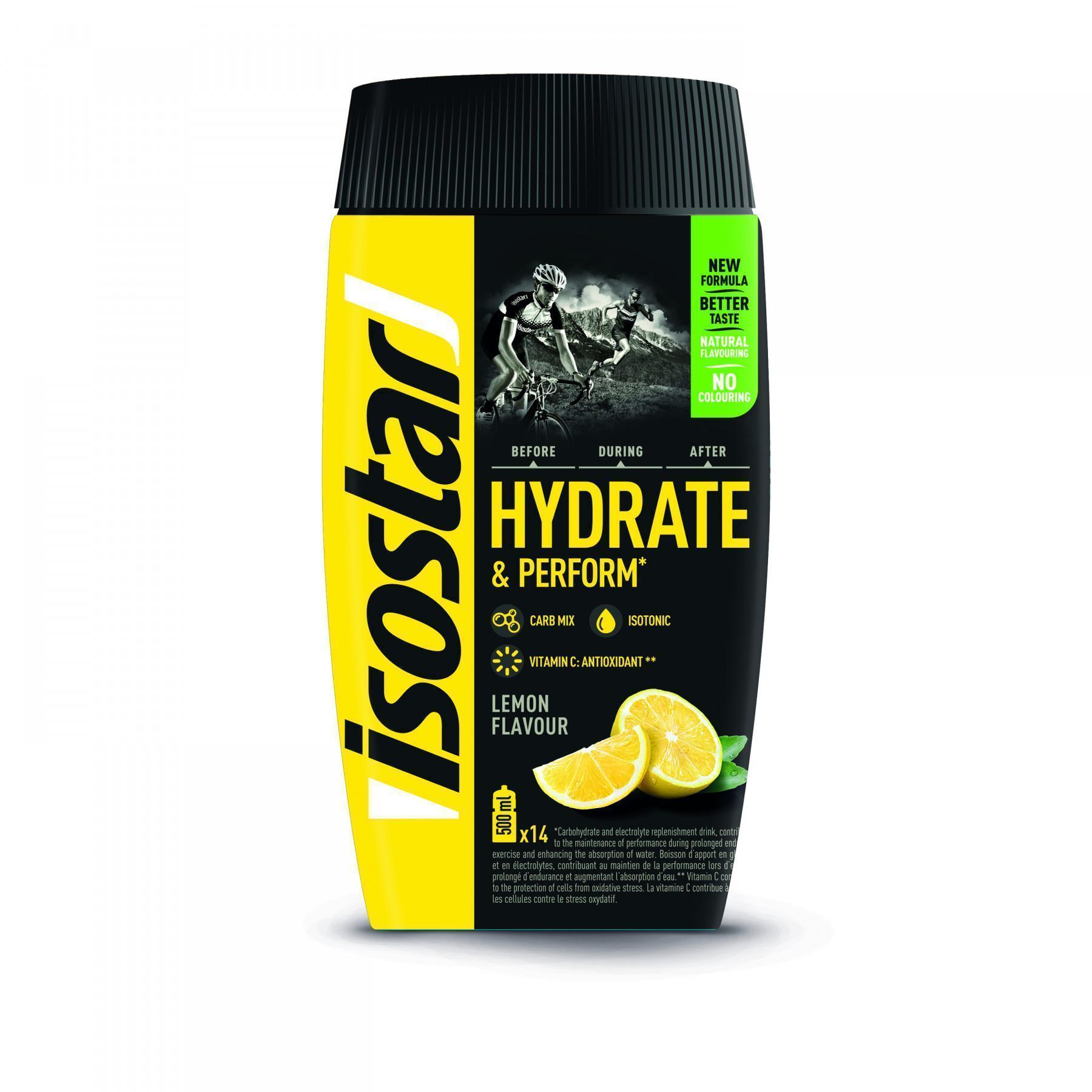 Polvere Isostar Hydrate & Perform citron (6 boîtes)