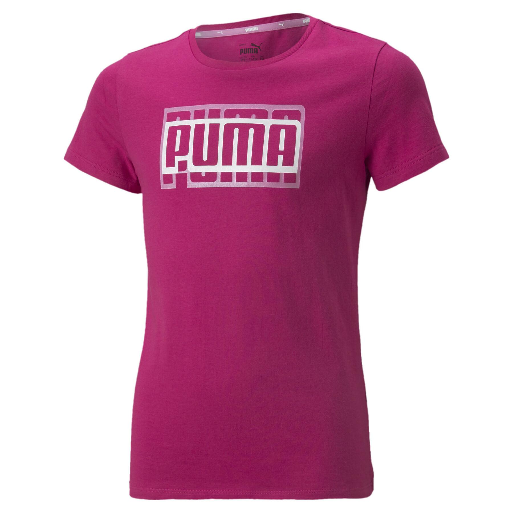 Maglietta da ragazza Puma Alpha