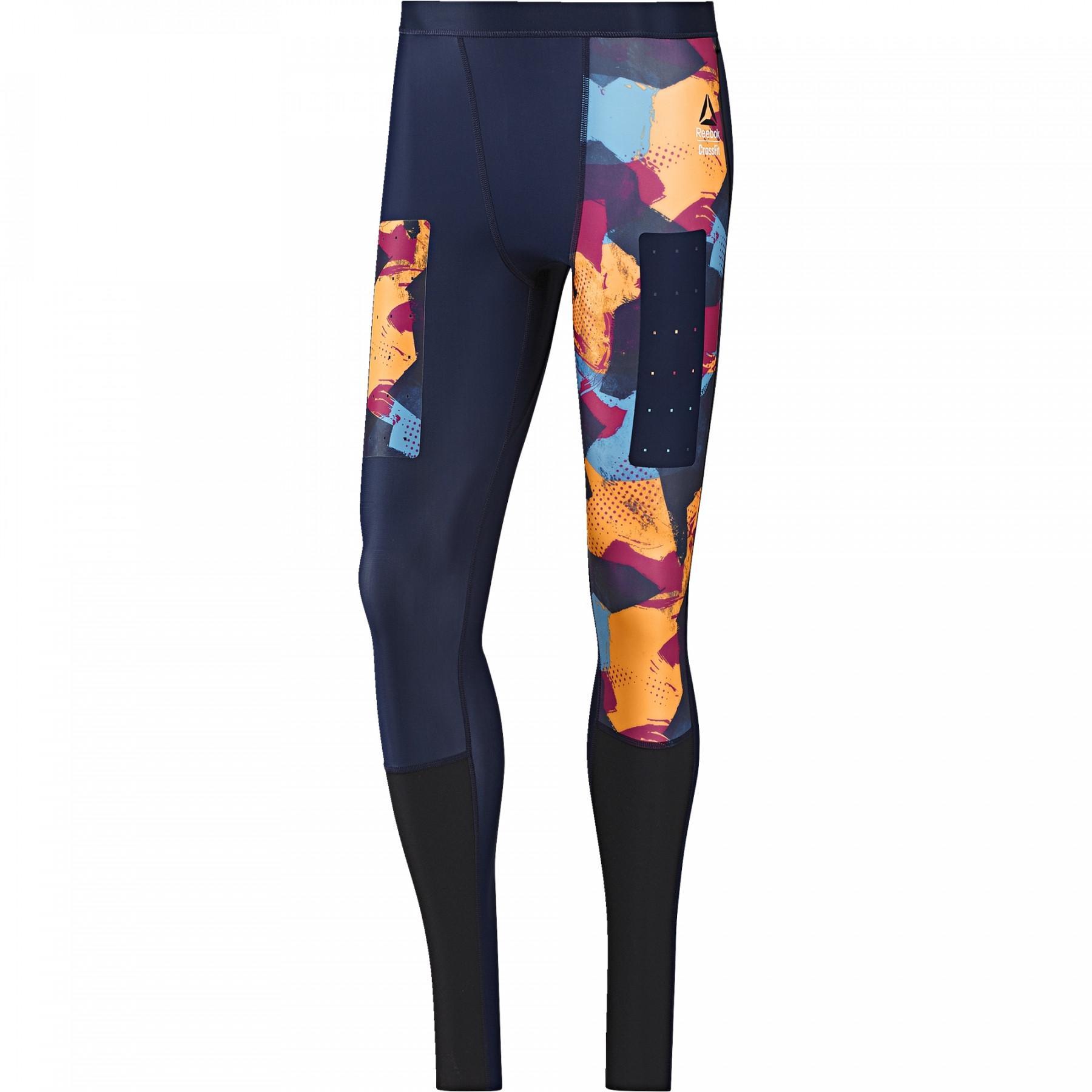 Pantaloni a compressione Reebok CrossFit Printed