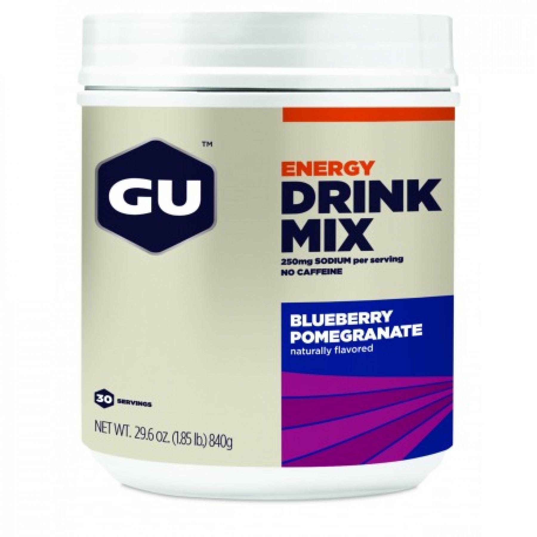 Bevanda per l'esercizio Gu Energy Drink mix myrtille/grenade (840g)