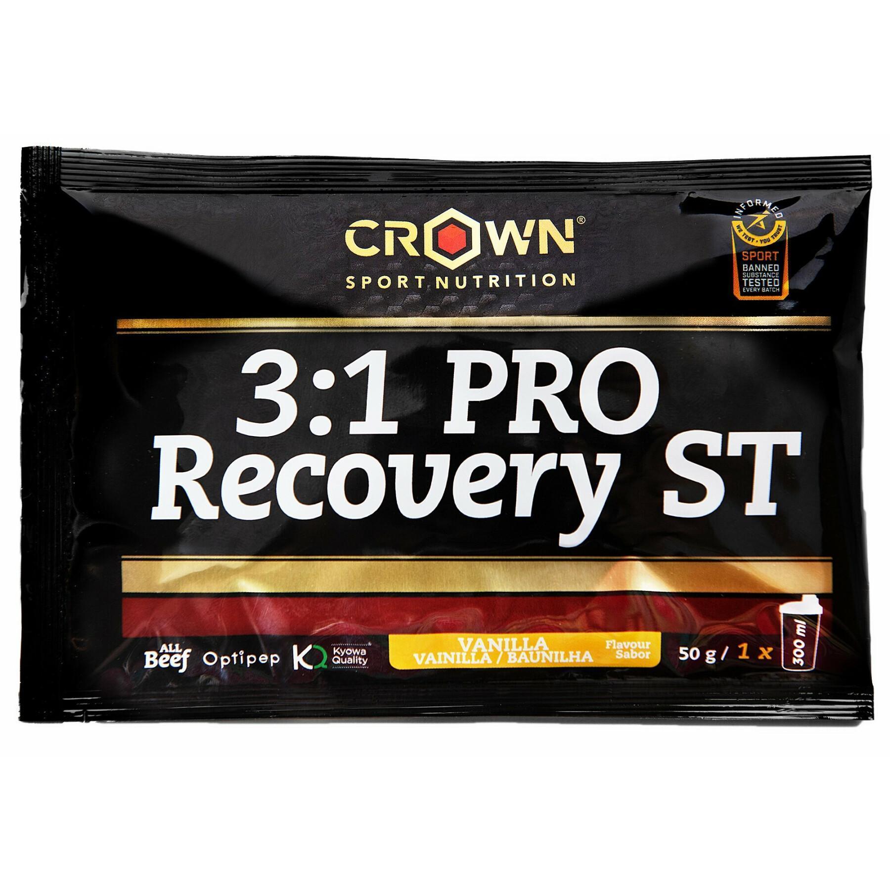 Recupero aggiuntivo Crown Sport Nutrition 3:1 Pro St - vanille - 50 g