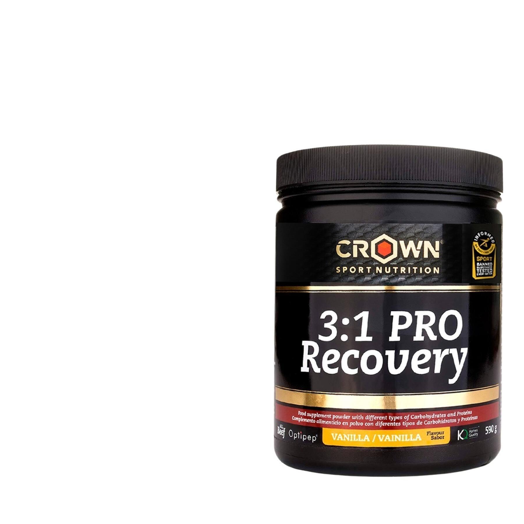 Recupero aggiuntivo Crown Sport Nutrition 3:1 Pro St - vanille - 50 g