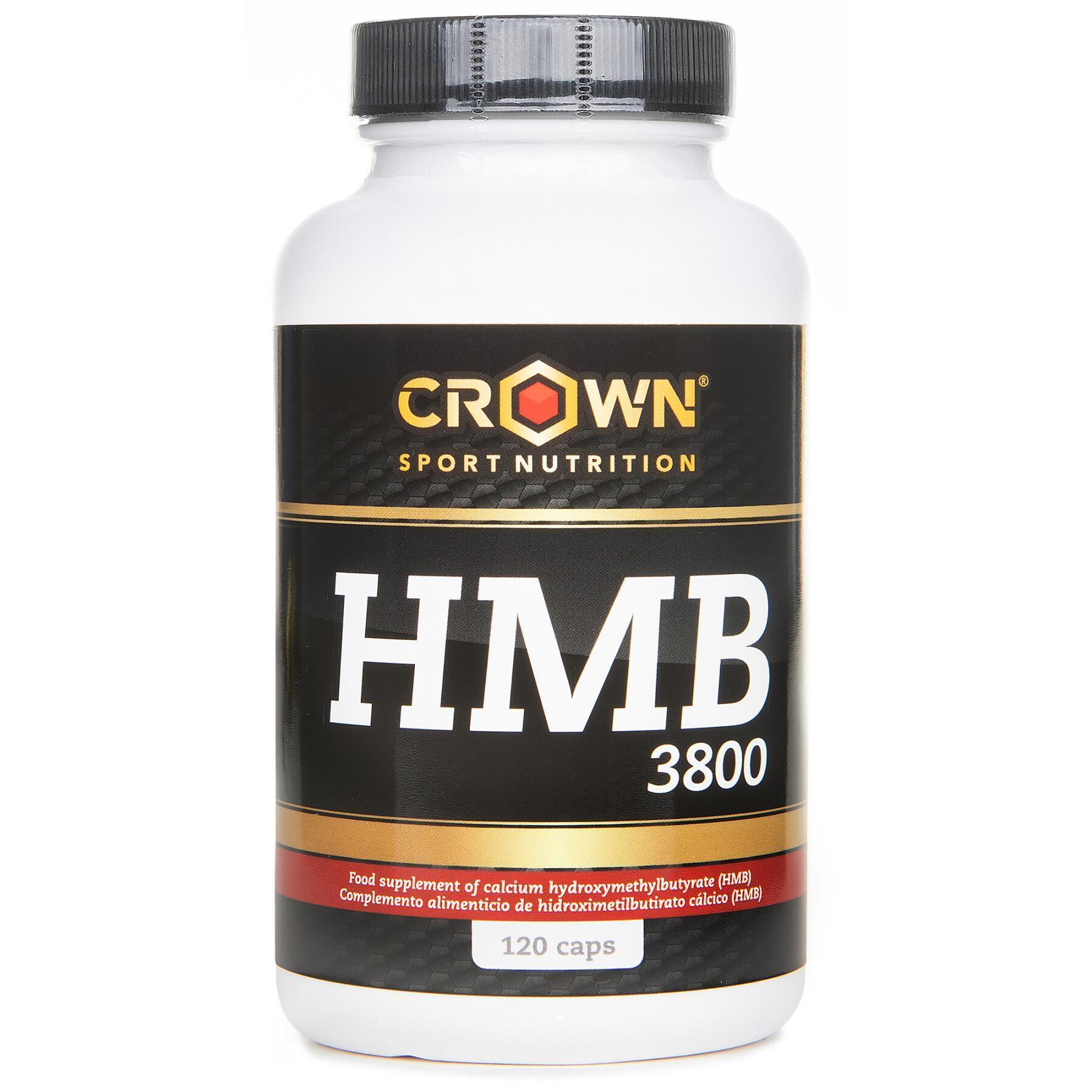 Capsule Crown Sport Nutrition HMB 3800 - neutre -120 capsules