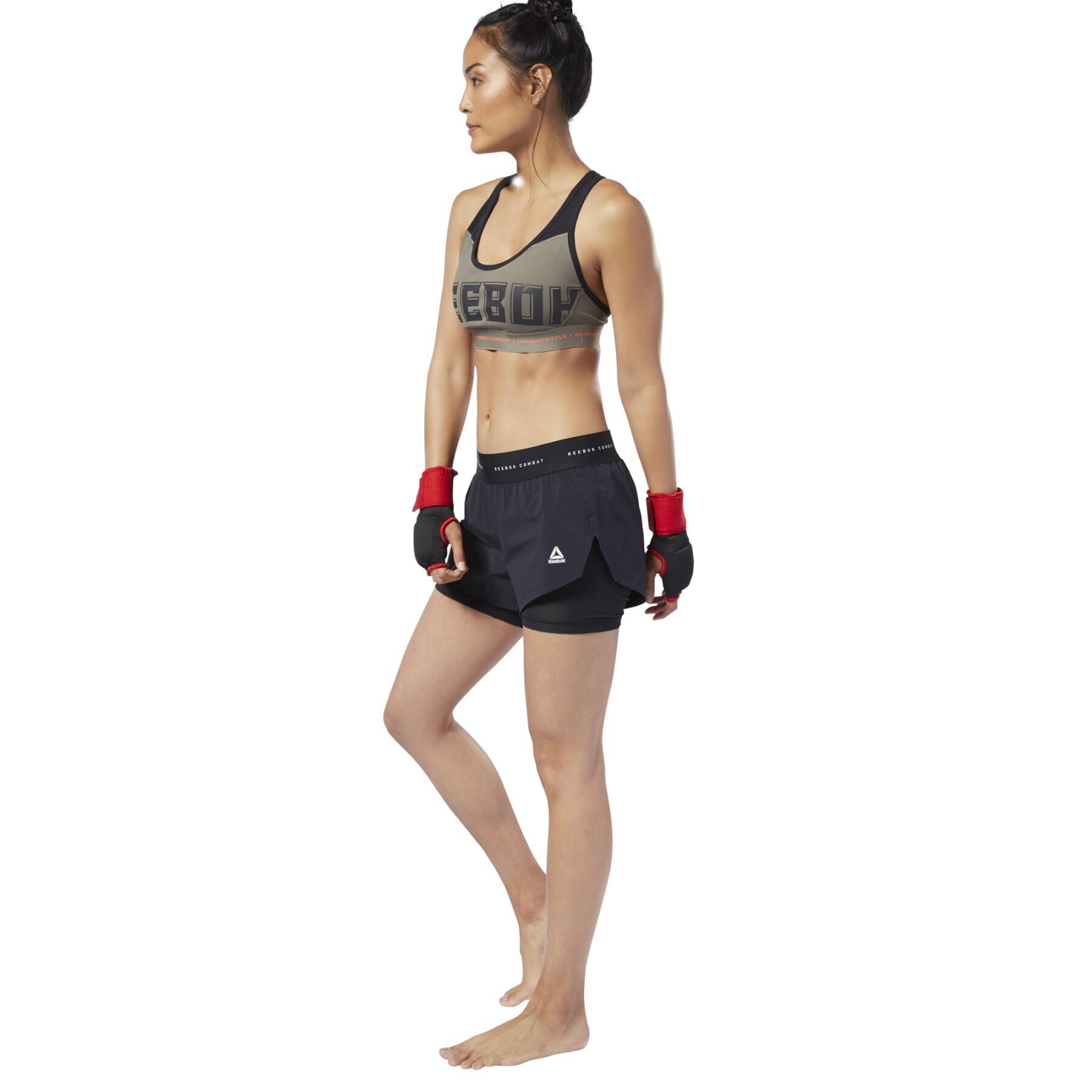Pantaloncini da donna Reebok Kickboxing Combat