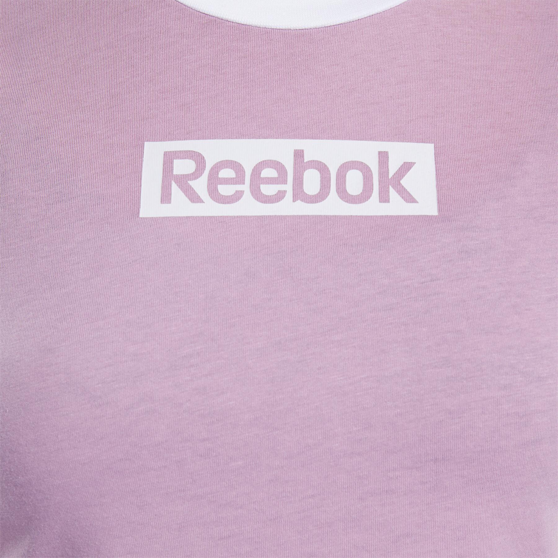 Maglietta da donna Reebok Slim Essentials Linear Logo