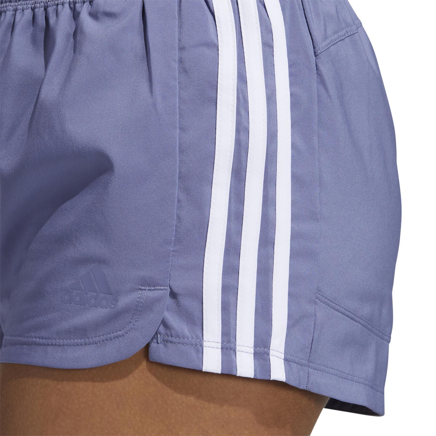 Pantaloncini da donna adidas Pacer 3-Stripes Woven