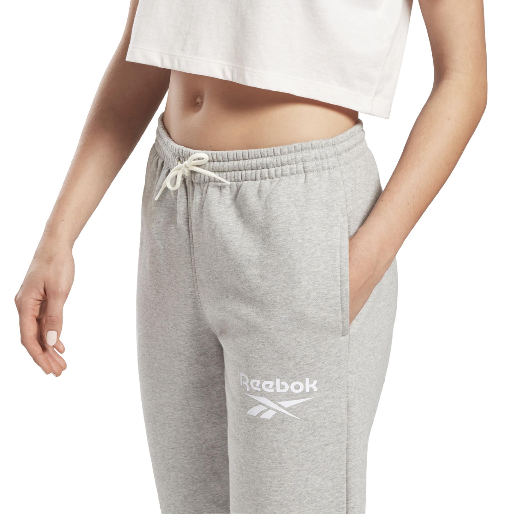 Pantaloni da donna Reebok Identity Logo Fleece