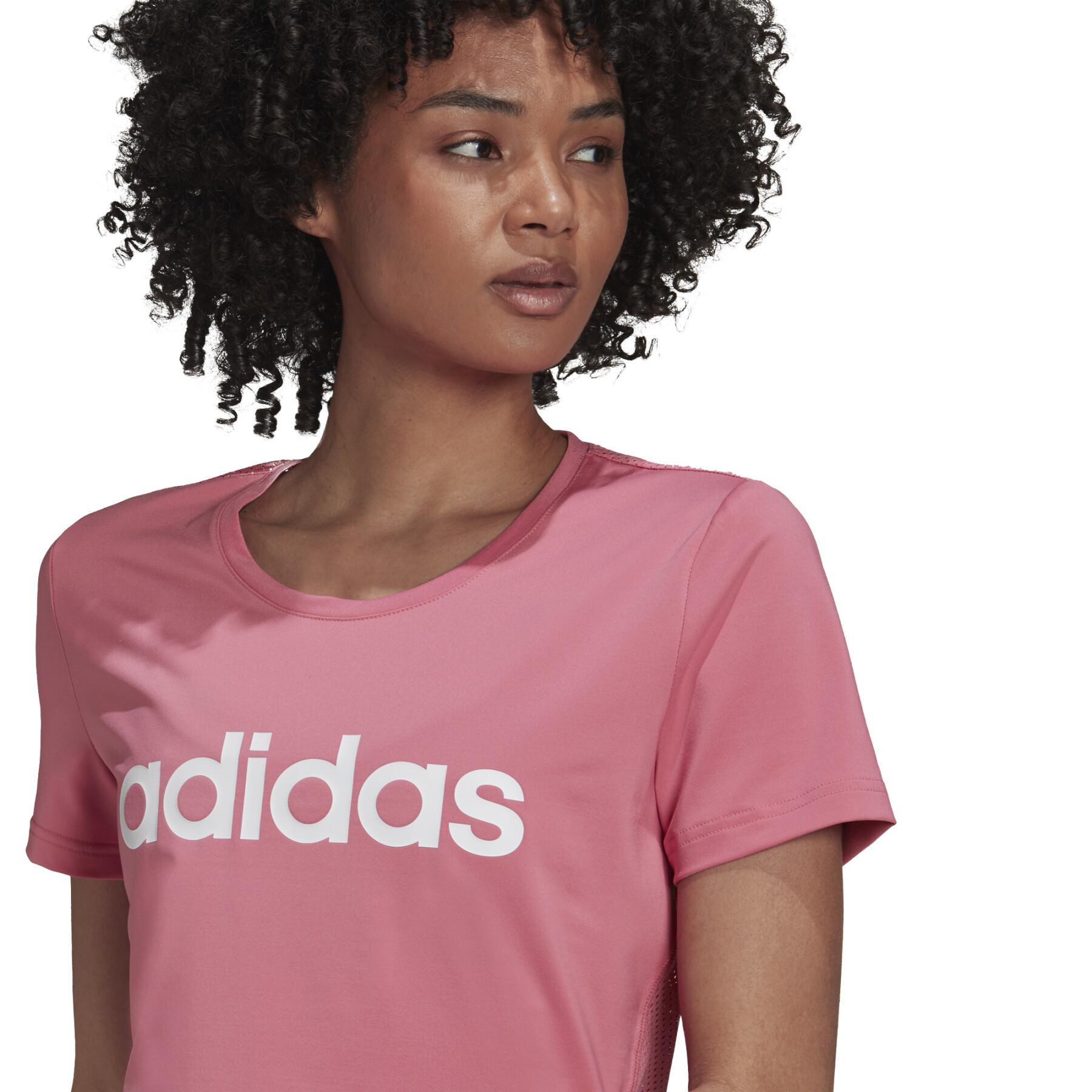 T-shirt donna adidas Design 2 Move Logo