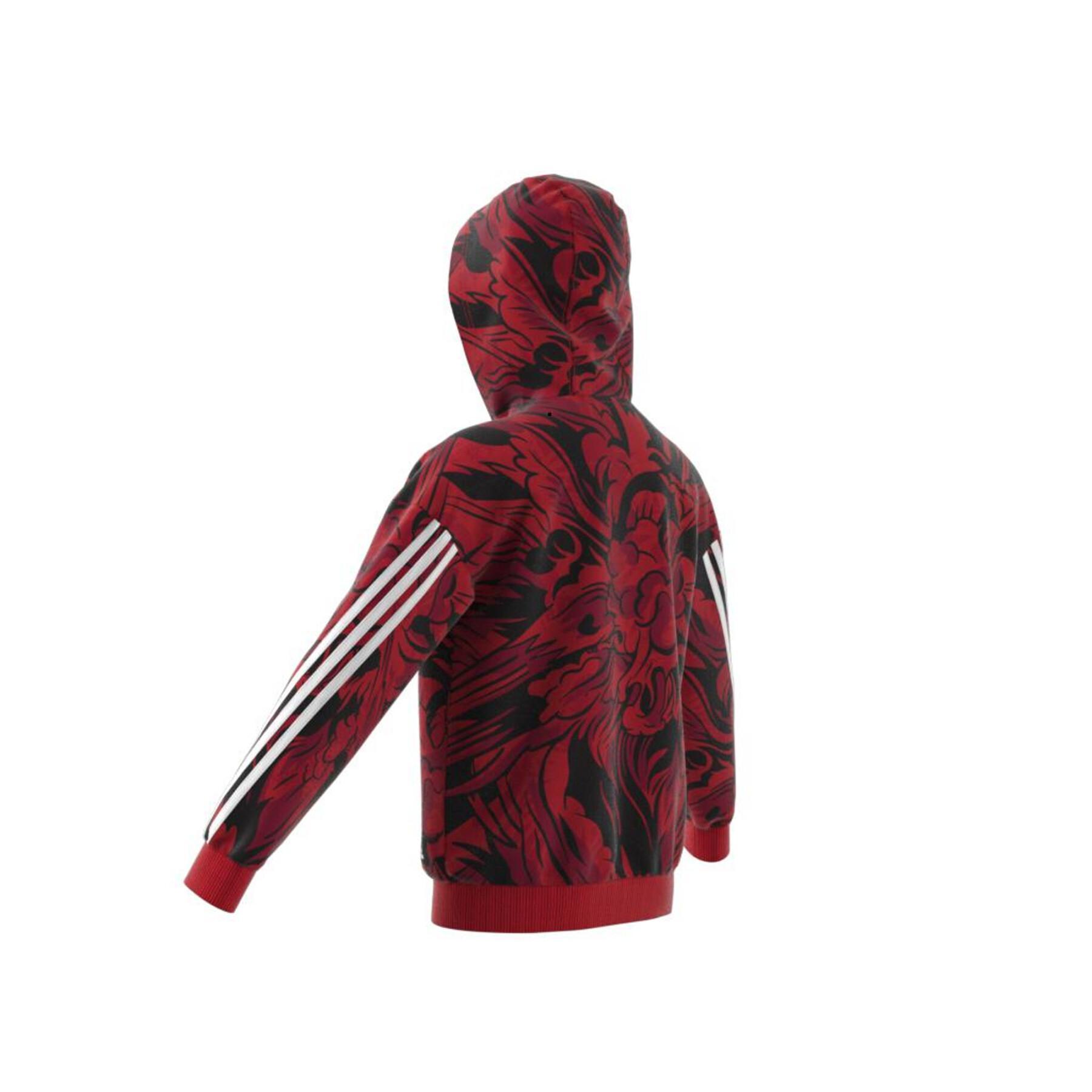 Giacca per bambini adidas ARKD3 Relaxed Graphic Full-Zip