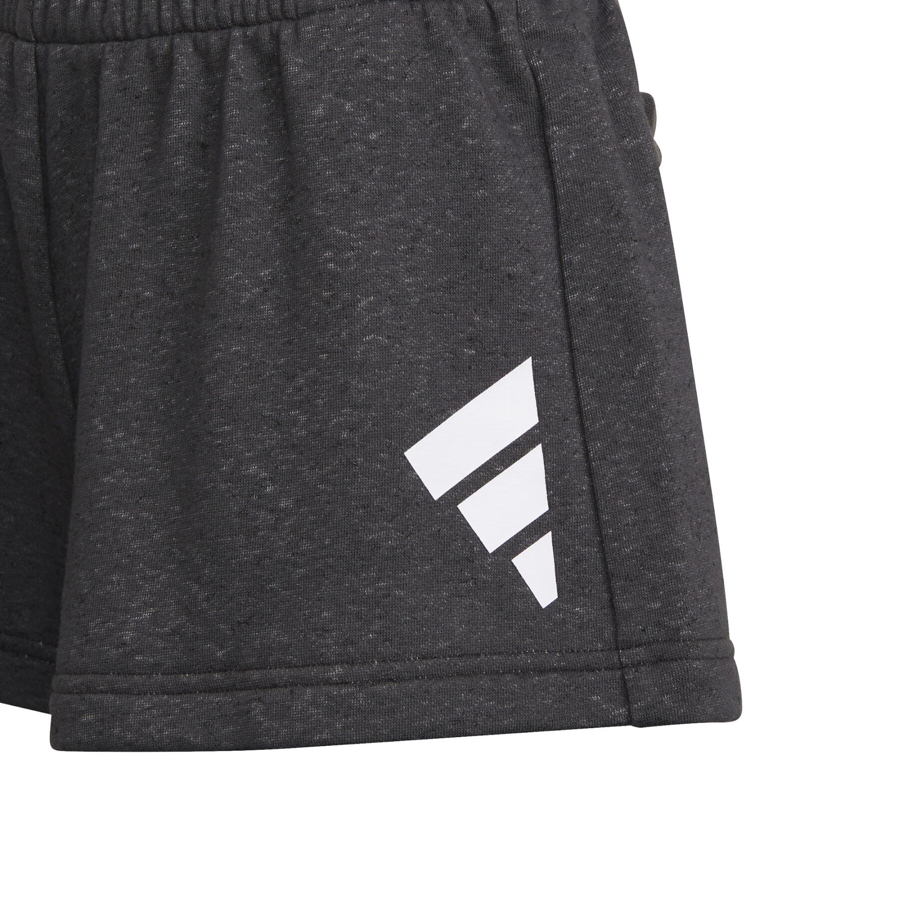 Pantaloncini per ragazze adidas Future Icons 3-Stripes Loose Cotton