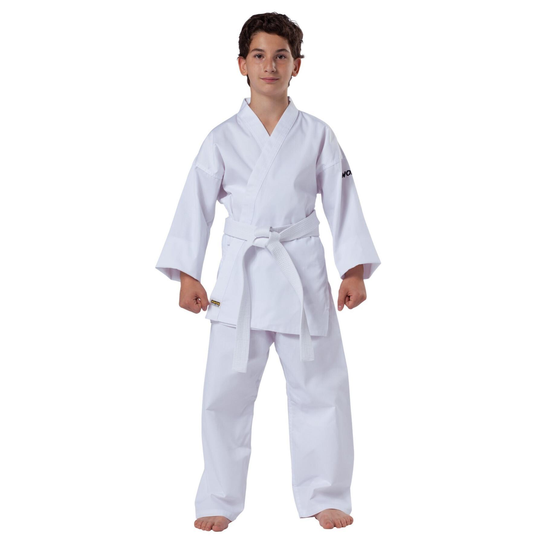 Kimono karate bambino Kwon Clubline Basic Weiß