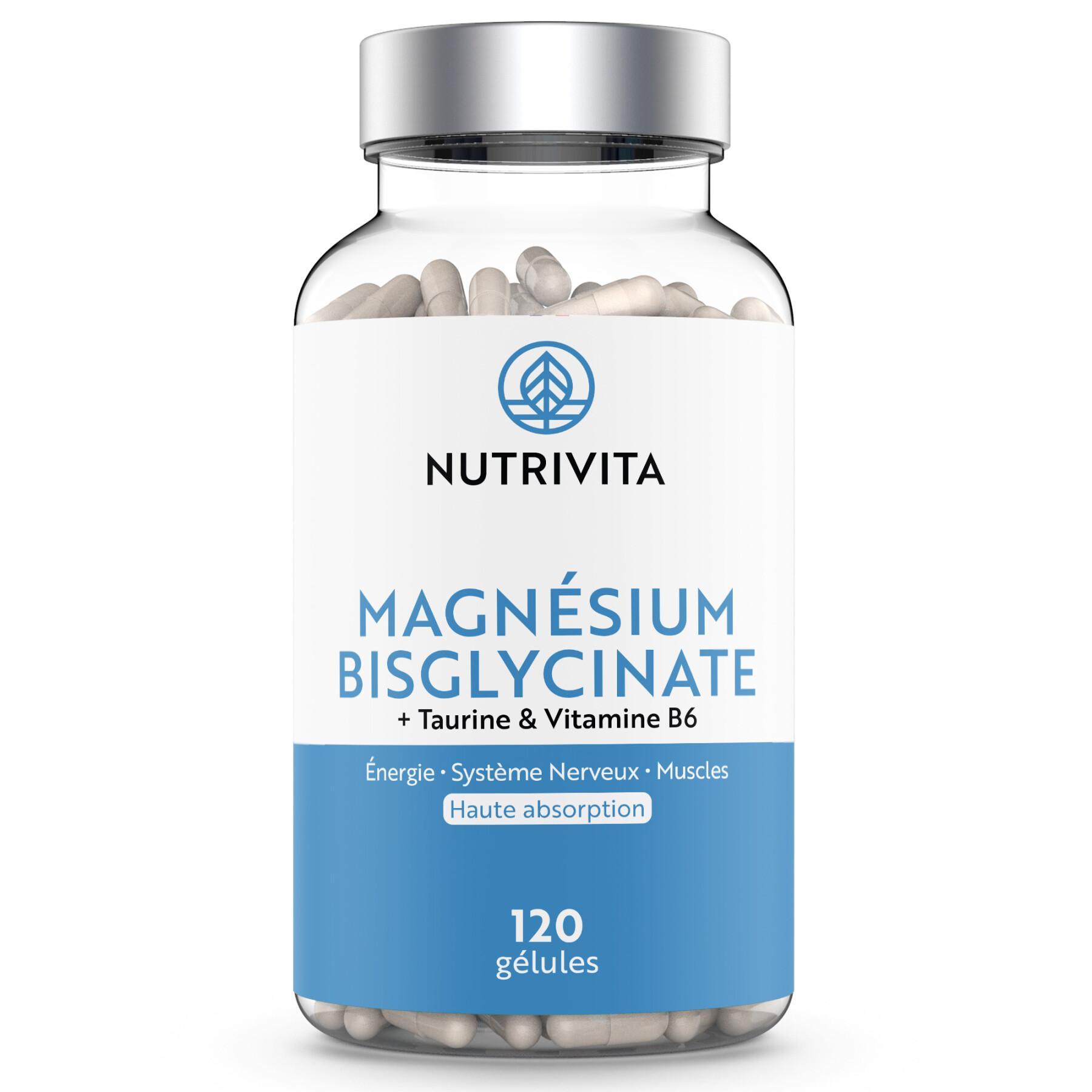 Integratore alimentare bisglicinato di magnesio - 120 capsule Nutrivita