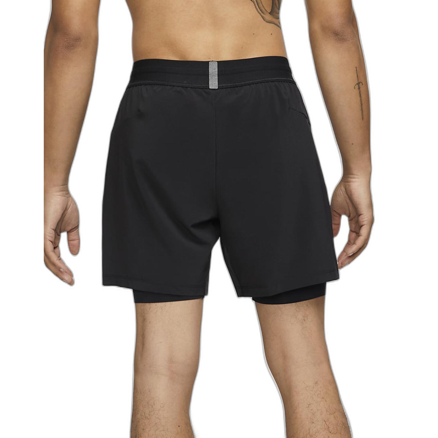 Pantaloncini 2 in 1 Nike Yoga