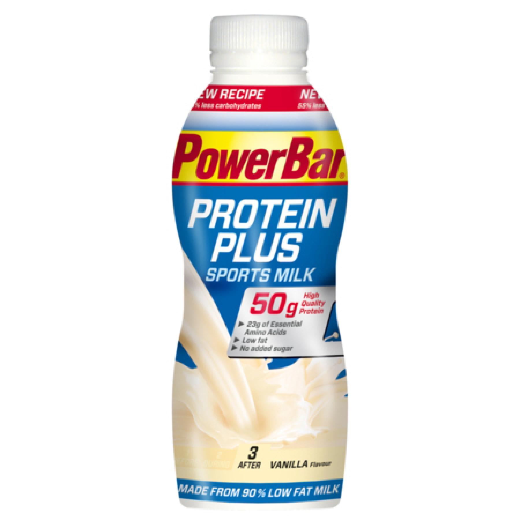 Bevi PowerBar ProteinPlus Sports Milk RTD - Vanilla (12 X500ml)