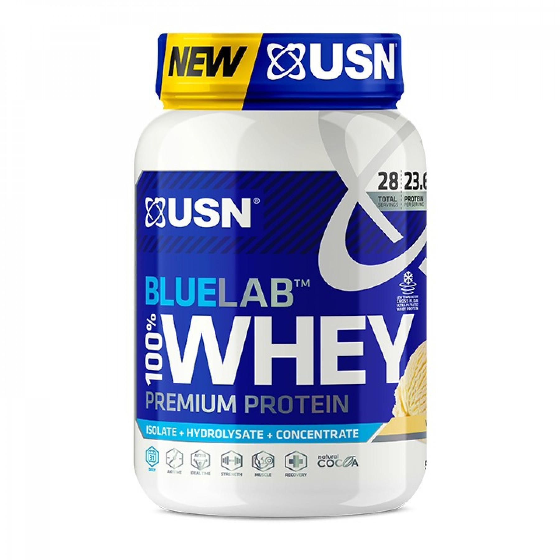 Proteina USN Blue Lab 100% Whey Vanille 750g