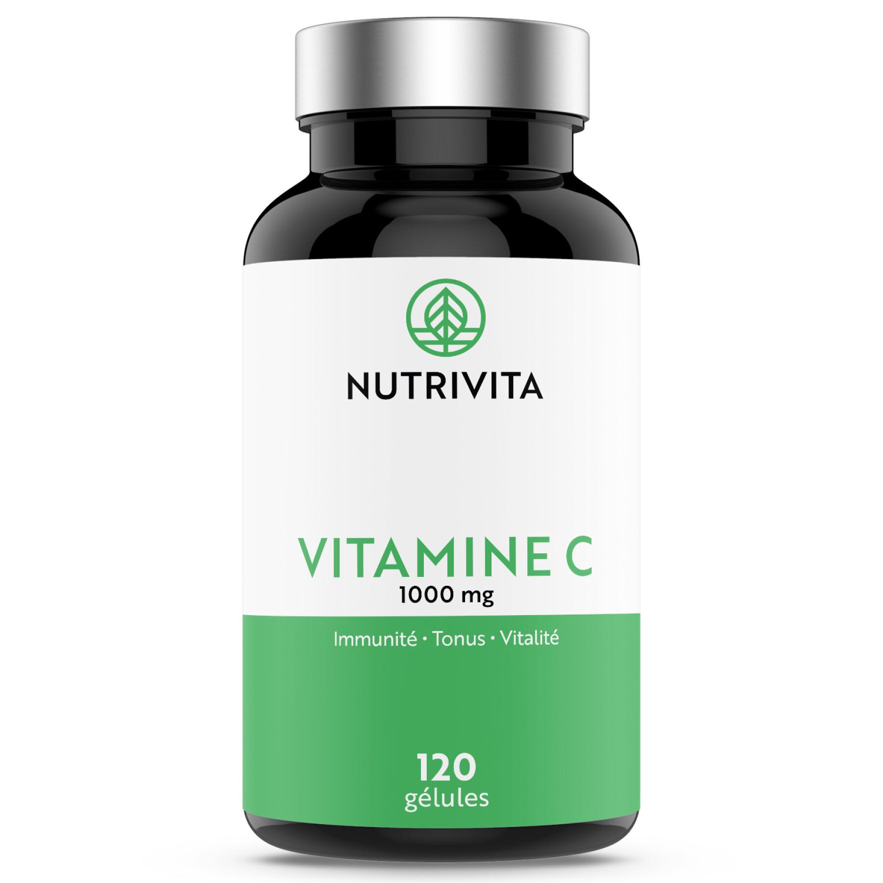 Integratore alimentare di vitamina C - 120 capsule Nutrivita