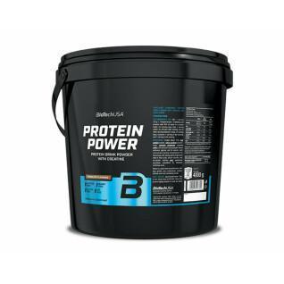 Secchio per le proteine Biotech USA power - Vanille - 4kg (x2)