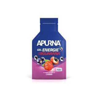 Confezione da 24 gel Apurna Energie guarana cassis - 35g