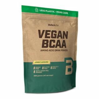 Confezione da 10 buste di aminoacidi Biotech USA vegan bcaa - Citron - 360g