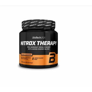 Confezione x 10 booster Biotech USA nitrox therapy - Pêche - 340g
