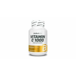Confezione x 12 vitamina c Biotech USA 1000 bioflavonoïdes - 30 Comp