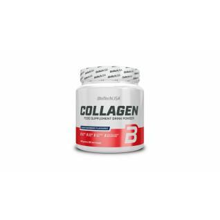 Confezione x 10 collagene vitaminico Biotech USA - Framboise noire - 300g