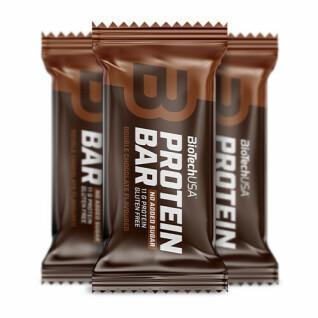 Scatole di barrette proteiche Biotech USA - Double chocolat
