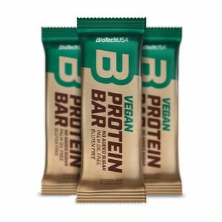 Confezione da 20 scatole di snack Biotech USA vegan bar - Chocolate