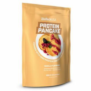 Confezione da 10 sacchetti di snack di pancake proteici Biotech USA - Vanille - 1kg