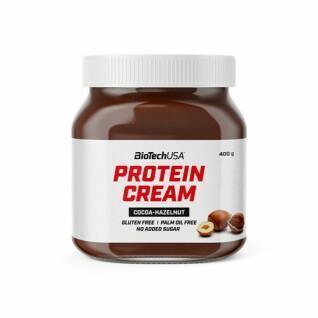 Confezione da 10 sacchetti di snack di crema proteica Biotech USA - Chocolat blanc - 400g