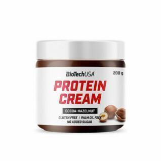 Confezione da 15 barattoli di snack proteici cremosi Biotech USA - Cacao-noisette - 200g