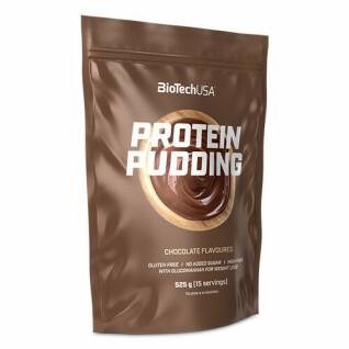 Confezione da 10 sacchetti di snack proteici Biotech USA pudding - Vanille - 525g