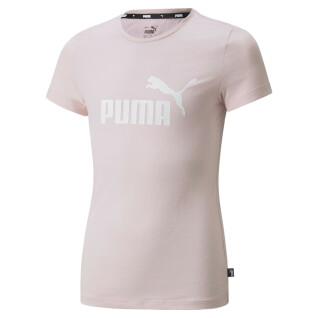 Maglietta da ragazza Puma Essentiel Logo
