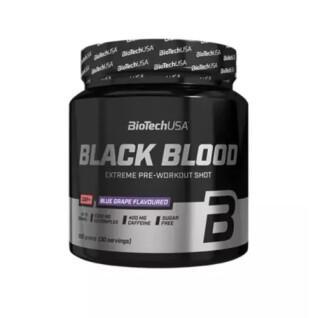 Confezione x 10 booster Biotech USA black blood caf + - Myrtille - 300g