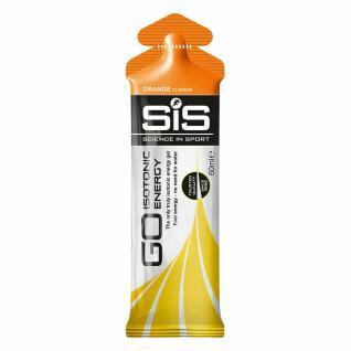 Confezione da 30 gel energetici Science in Sport Go Isotonic - Orange - 60 ml