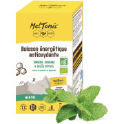 Confezione da 6 bustine di bevanda energetica antiossidante biologica alla menta Meltonic 35 g