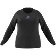 T-shirt donna adidas You for You Long Sleeve(Plus Size)