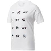 Maglietta da donna Reebok Training Essentials Graphic-Logo Inspired