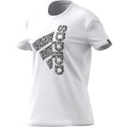 T-shirt donna adidas Zebra Logo Graphic