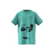 T-shirt ragazza adidas Disney Comfy Princesses